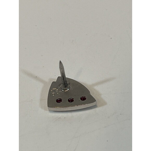 10k White Yelllow Gold Tie Tack 1.9 Gram - Picture 5 of 6